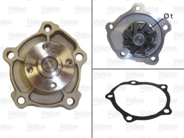 506975 VALEO ČERPADLO VODY FIAT SEDICI