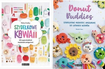 Szydełkowe kawaii 40 maskotek amigurumi+Donut Buddies Szydełkowe amigurumi