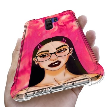 Etui Antishock do XIAOMI REDMI 9 Case Kwiaty Wzory