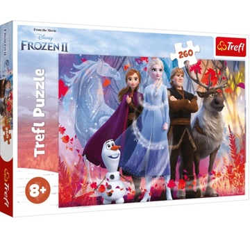 Puzzle Trefl Frozen 2 W poszukiwaniu przygód 260el