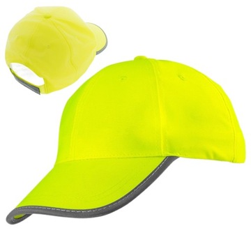 CZAPKA ROBOCZA ODBLASKOWA Z DASZKIEM NEO 81-793