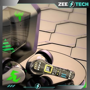 SŁUCHAWKI BEZPRZEWODOWE DOUSZNE Z MIKROFONEM BLUETOOTH SPORTOWE GAMINGOWE