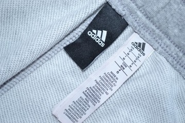 ADIDAS ESSENTIALS 3-STRIPES BAWEŁNIANE SPODNIE DRESOWE ZWĘŻANE MEN M