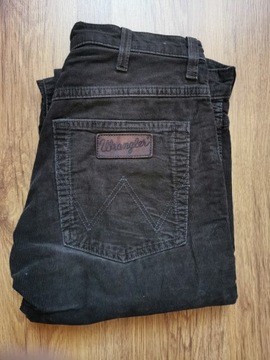 WRANGLER ARIZONA STRETCH W30 L30 spodnie sztruksowe sztruksy