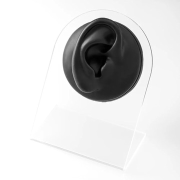 1PC Soft Silicone Ear Model for Hearing Aid 1:1 Human Ea Model Simulation