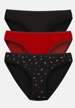 HENDERSON LADIES figi damskie BIKINI majtki 3-PAK rozmiar L