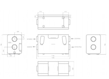 Рекуператор ThesslaGreen AirPack4 400ч, серия 4+BON