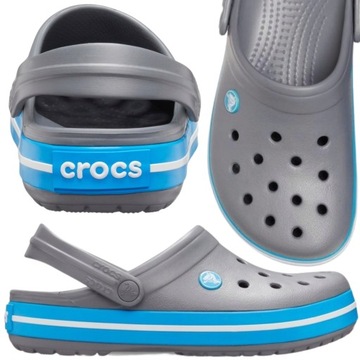 klapki crocs damskie crocband 11016 lekkie chodaki 41-42 m8/w10 oryginalne