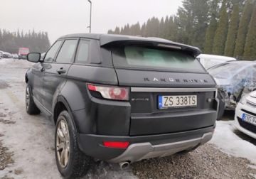 Land Rover Range Rover Evoque I SUV Coupe 2.2 TD4 150KM 2011 Land Rover Range Rover Evoque 2011r, 2.2 Diesel. 4x4. AUTOMAT. Uszkodzony, zdjęcie 3