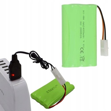 Akumulator R/C 9,6V 2400mAh Ni-MH AA z ładowarka