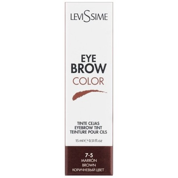 Farba do Brwi Brązowa LevisSime Eyebrow Color 15ml