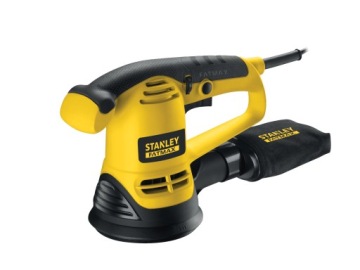 ЭКСЦЕНТРИЧЕСКАЯ ШЛИФОВАЛЬНАЯ МАШИНА STANLEY FME440K +40 ДИСКОВ