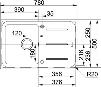 Мойка Franke IMG 611 из орехового дерева + БЕСПЛАТНАЯ ПРОДАЖА