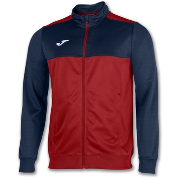Bluza z zamkiem Joma Winner 101008.603 czerwono-granatowa r. 3XS