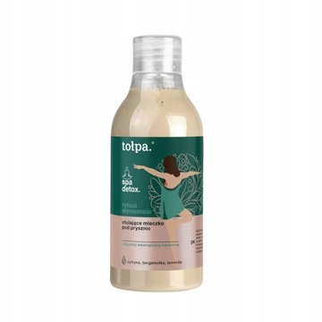 Tołpa spa detox rytuał wyciszenia Otulające mleczko pod prysznic 300 ml