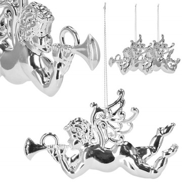 АЖУРНЫЕ НОВОГОДНИЕ ШАРЫ, ПОДВЕСКИ «ЕЛОЧНАЯ ЕЛКА», 12 см