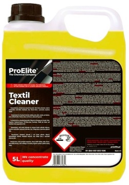 ProElite TEXTIL CLEANER 5L - жидкость для мытья обивки, ковров + микрофибра