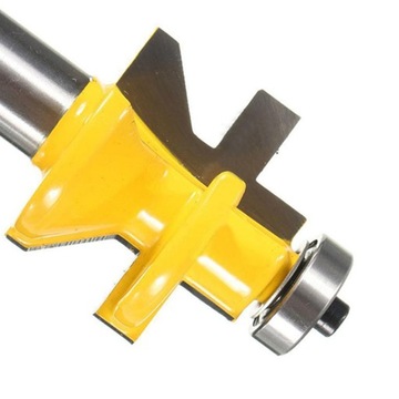 Набор из 4 фрезерных фрез, 1/2\\хвостовик