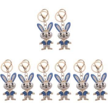 Króliczek Brelok Bunny Funny 8 szt