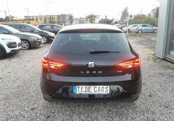 Seat Leon III Hatchback Facelifting 1.6 TDI 115KM 2017 Seat Leon Niski przebieg, LED, Polskory, NAVI, Android AUTO, 1.6 Diesel, zdjęcie 3