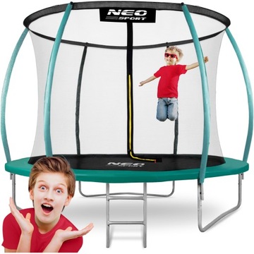 TRAMPOLINA OGRODOWA 312cm 10ft NEOSPORT model 2024