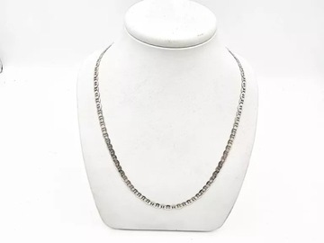 SREBRNY ŁAŃCUSZEK 925 DŁ. 60 CM