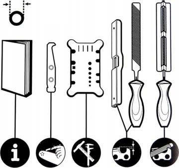 НАБОР ДЛЯ ЗАТОЧКИ ЦЕПИ OREGON - НАПИЛЬНИК 4,0 мм