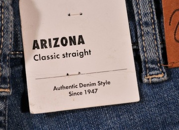 WRANGLER spodnie STRAIGHT blue ARIZONA W31 L34