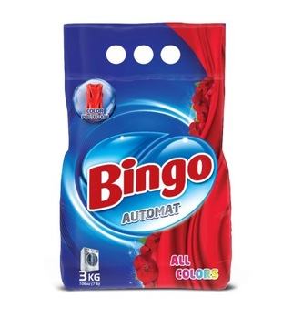 BINGO Matic Proszek do prania kolorowych ubrań 3kg