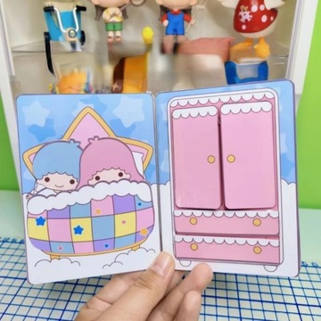 Периферийное устройство Sanrio анимация своими руками Моя мелодия Дом Куроми Новая игрушка книга тихая b