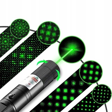 МОЩНАЯ ЗЕЛЕНАЯ ЛАЗЕРНАЯ УКАЗКА 303 PRO ЗАРЯДКА USB + КАБЕЛЬ MICRO USB