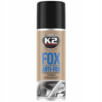 K2 FOX ZAPOBIEGA PAROWANIU SZYB antypara spray