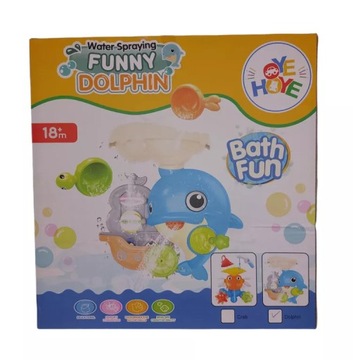WODNY ŚMIESZNY DELFIN FUNNY BATH FUN