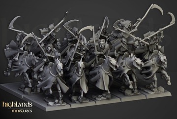 Spectral Cavalry x 5 - Highlands Miniatures