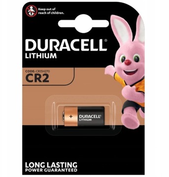 1x Bateria Litowa DURACELL CR2 3V CR15H270 DL2 CR17355
