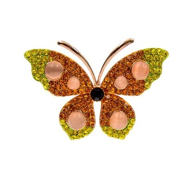 Broszka motyl owad