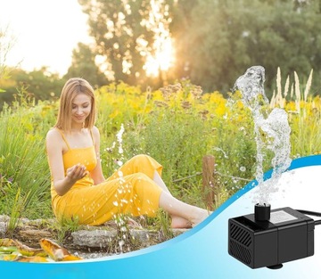 POMPA FONTANNOWA FONTANNA SOLARNA DO OCZKA SOLAR 200L/H