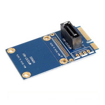 Adapter mSATA SSD, gniazdo Mini PCI e SATA SSD do 7