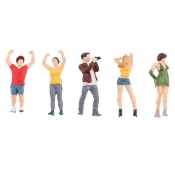 Miniaturowe figurki ludzi Miniatura domku dla