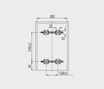 Сортировщик мусора GTV PRACTI ECO 450мм 2х15л