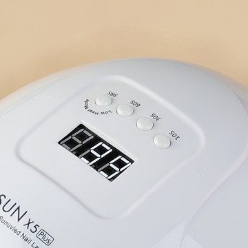 УФ СВЕТОДИОДНАЯ ЛАМПА ДЛЯ НОГТЕЙ 80ВТ ГИБРИДНЫЕ ДВОЙНЫЕ ГЕЛИ