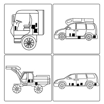 Отопитель стояночного обогрева VEVOR 12В 8кВт