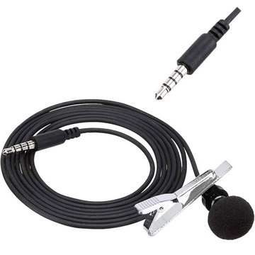 AMAZON MIKROFON KRAWATOWY Z KLIPSEM mini jack 3,5
