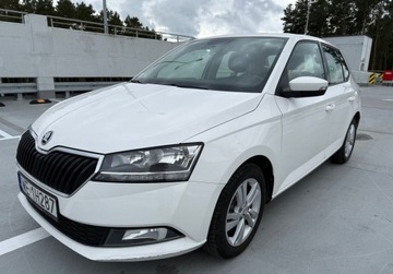 Skoda Fabia III Hatchback Facelifting 1.0 MPI 60KM 2020 Skoda Fabia salon PL FV VAT 23 LPG GAZ bezwypadkowa BenzynaLPG