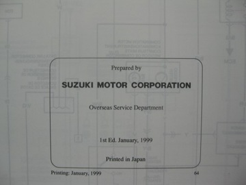 Книга по ремонту электрических схем Suzuki Carry