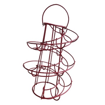 2x Современная спиральная подставка на 24 яйца