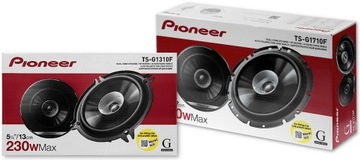 KOMPLET GŁOŚNIKÓW PIONEER GŁOŚNIKI VW GOLF 5 T5 TIGUAN TOURAN AMAROK MOCNE