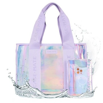 Wodoodporna Torba Plażowa Case-Mate Soap Bubble na Ramię z Etui na Smartfon