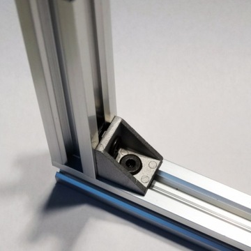 Уголок с V-образным пазом 90 градусов openbuilds 5 шт.