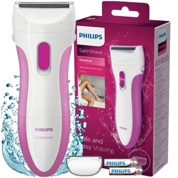 ЖЕНСКАЯ БРИТЬВА PHILIPS, ВОДОНЕПРОНИЦАЕМЫЙ, БЕСПРОВОДНОЙ ДЕПИЛЯТОР